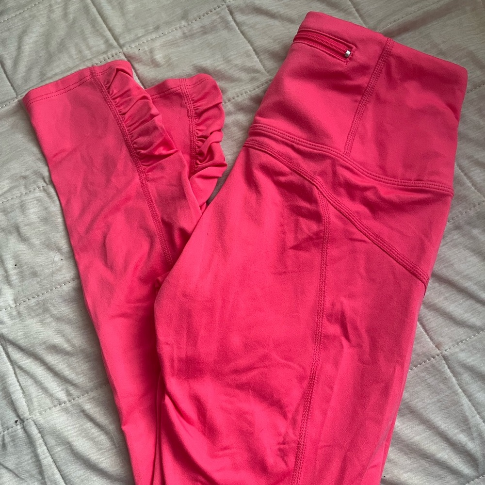 FP movement barbie bright neon Pink Leggings PERFECT CONDITION